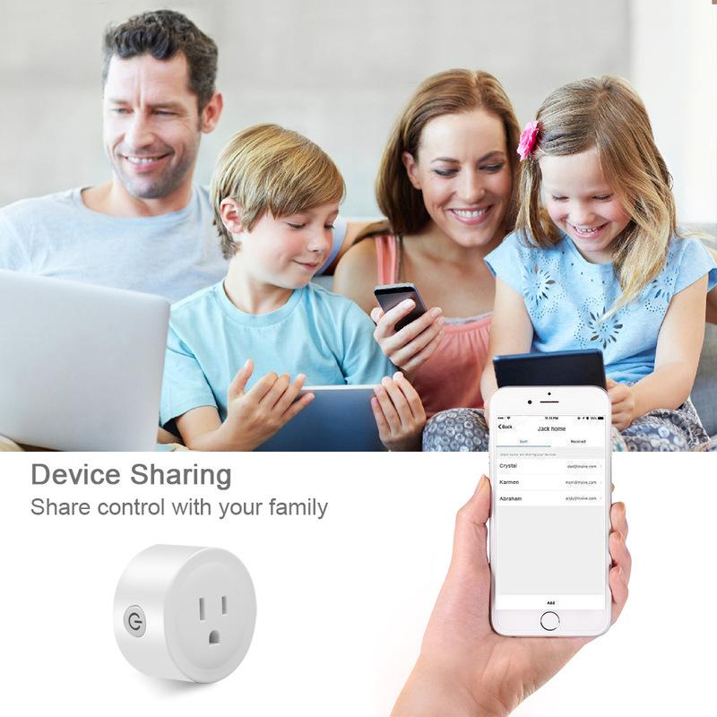 Ổ Cắm Thông Minh Kết Nối Wifi Điều Khiển Bằng Giọng Nói