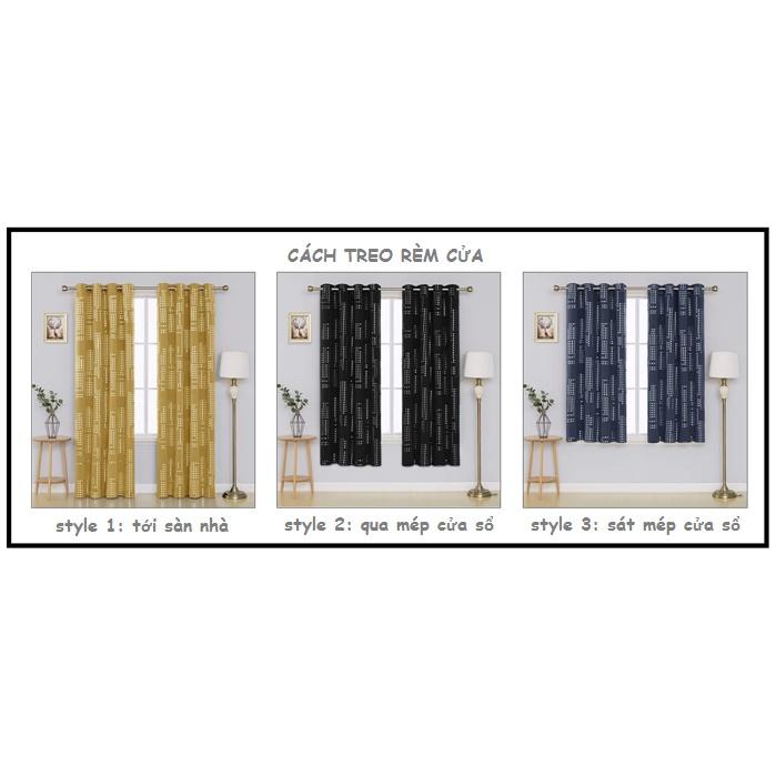 Rèm cửa cao cấp chống nắng, cách nhiệt màu đỏ đô KT4064 & HOME006