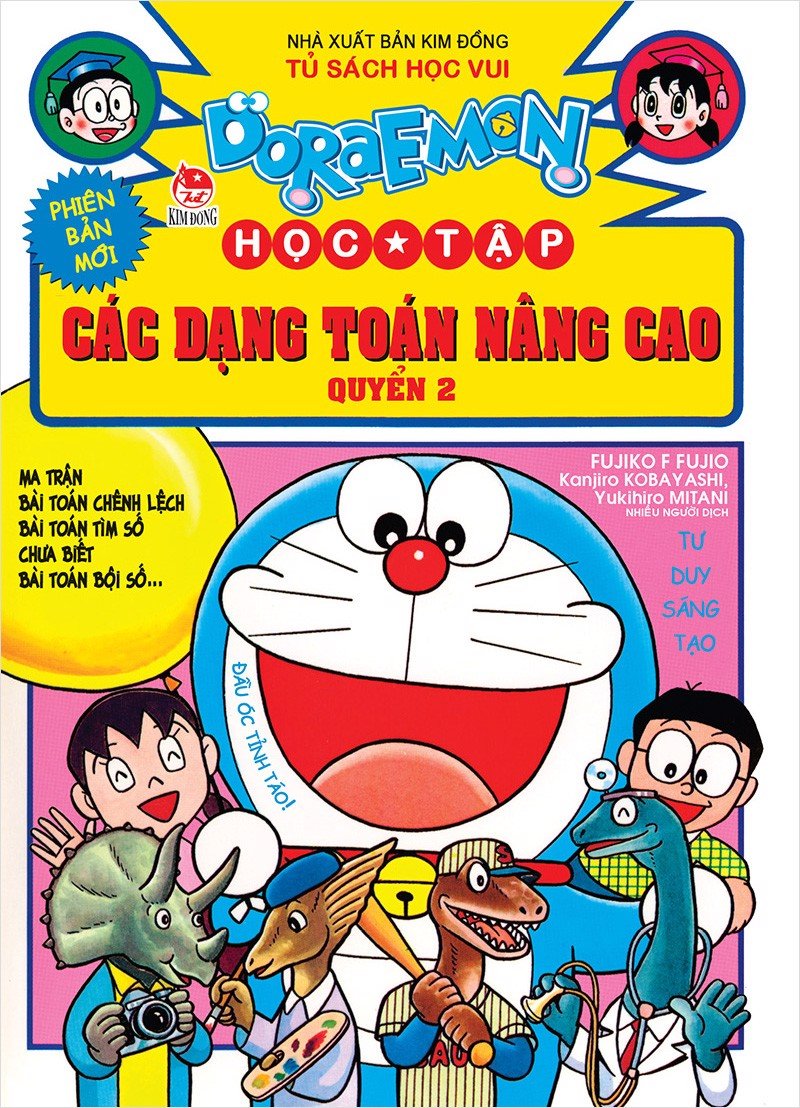 tRUYỆN DORAEMON HỌC TẬP - CÁC DẠNG TOÁN NÂNG CAO - QUYỂN 2