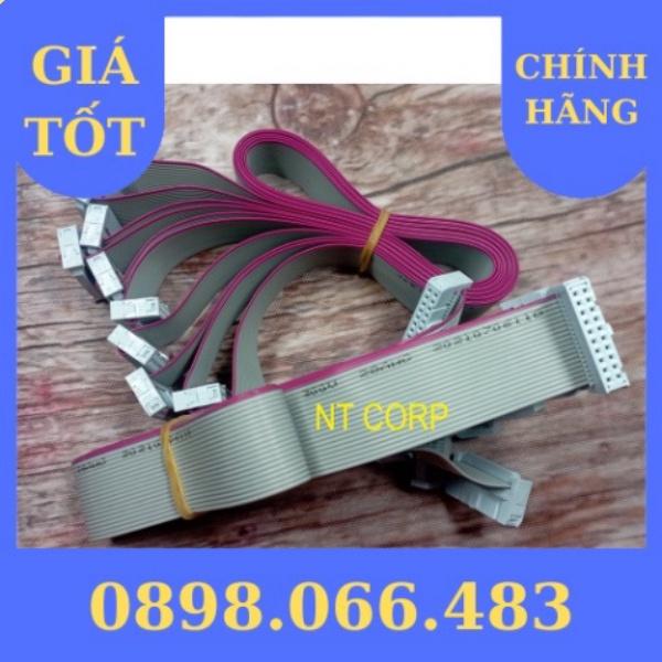 Cáp dẹt, cầu đấu Input/Output 20pin cho PLC FX2NC, FX3GC, FX3UC, FX5UC, ... dòng Mitsubishi, Omron, Keyenc