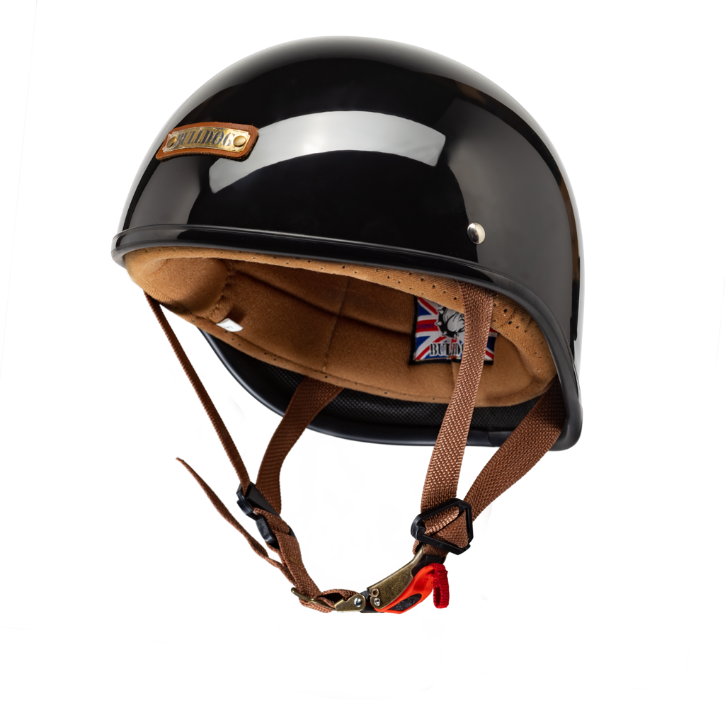 Mũ bảo hiểm Bulldog Gang - Màu đen bóng/ Gloss Black