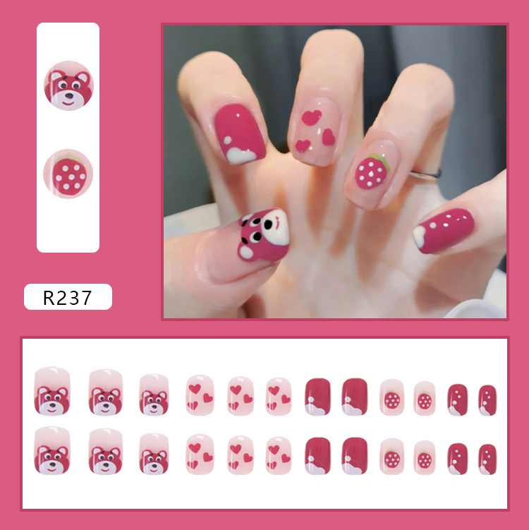 Bộ 24 móng tay giả R237