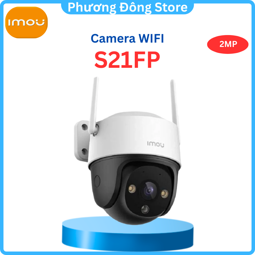 Camera IP Wifi IMOU Cruiser S42FP 4MP S22FP Quay 360 độ, Cruiser SE S41FP 4M, S21FP Có Màu Đêm - hàng chính hãng