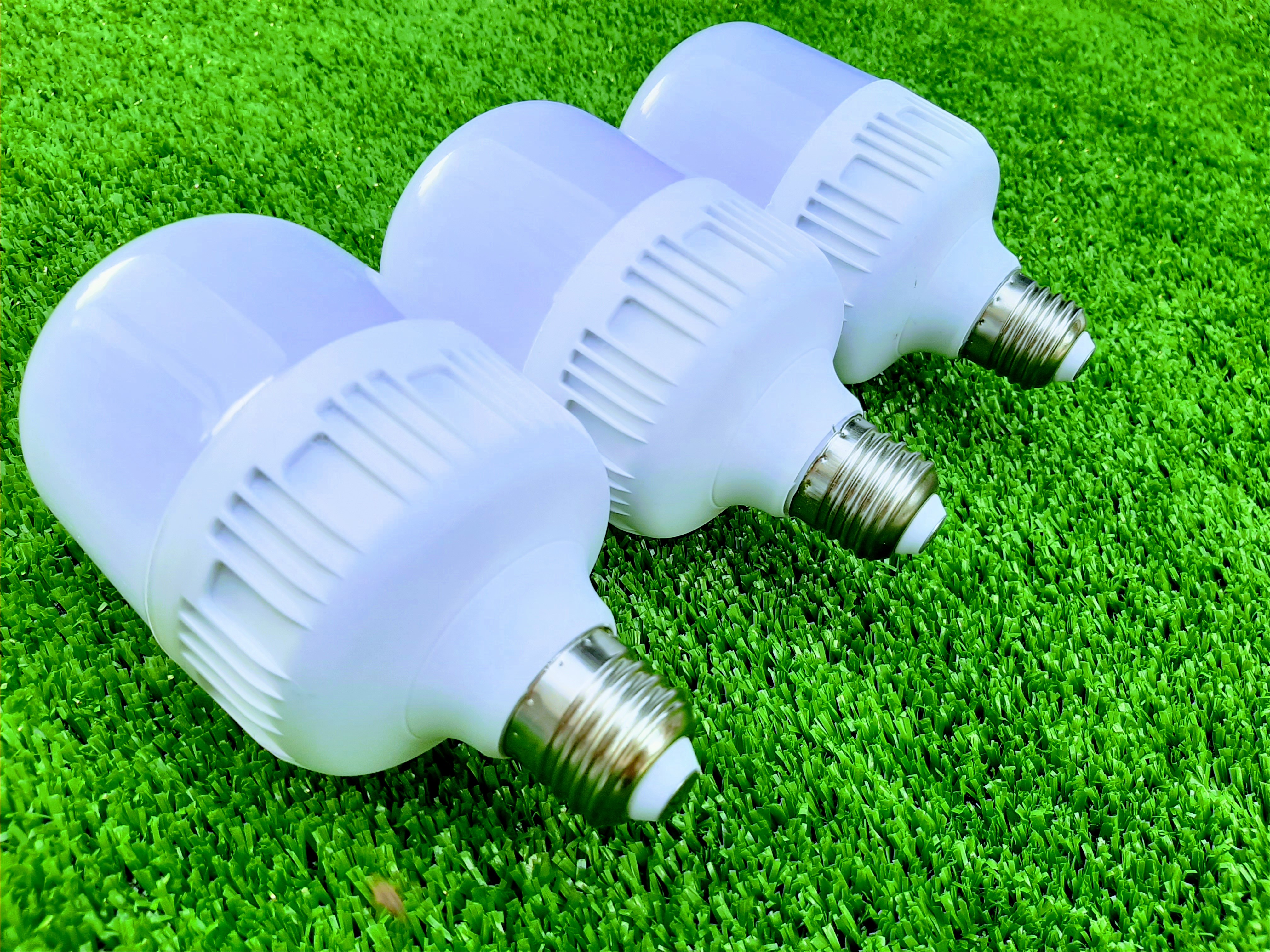 Combo 3 Bóng Đèn Led Buld Trụ 30W Ánh Sáng Trắng Daylight Tiết Kiệm Năng Lượng