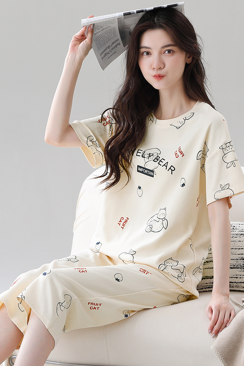 Quần áo mặc nhà cotton 5676