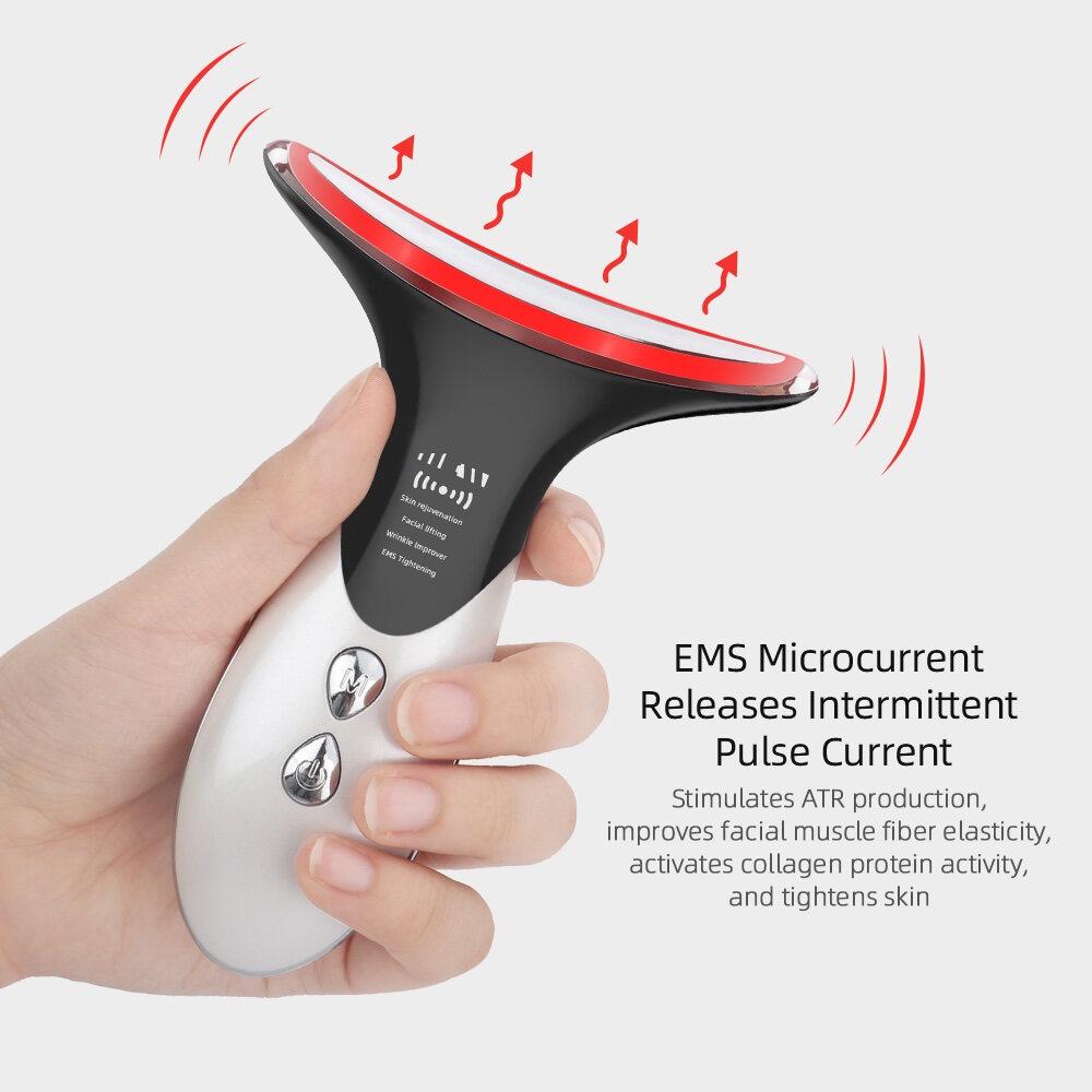 Máy massage Chăm sóc da mặt NECK METER nâng cơ, xóa nếp nhăn