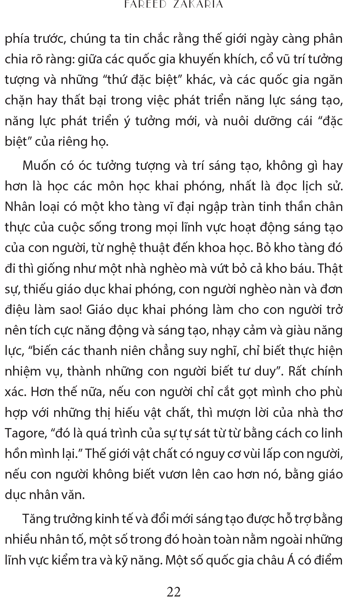 Biện hộ cho một nền giáo dục khai phóng