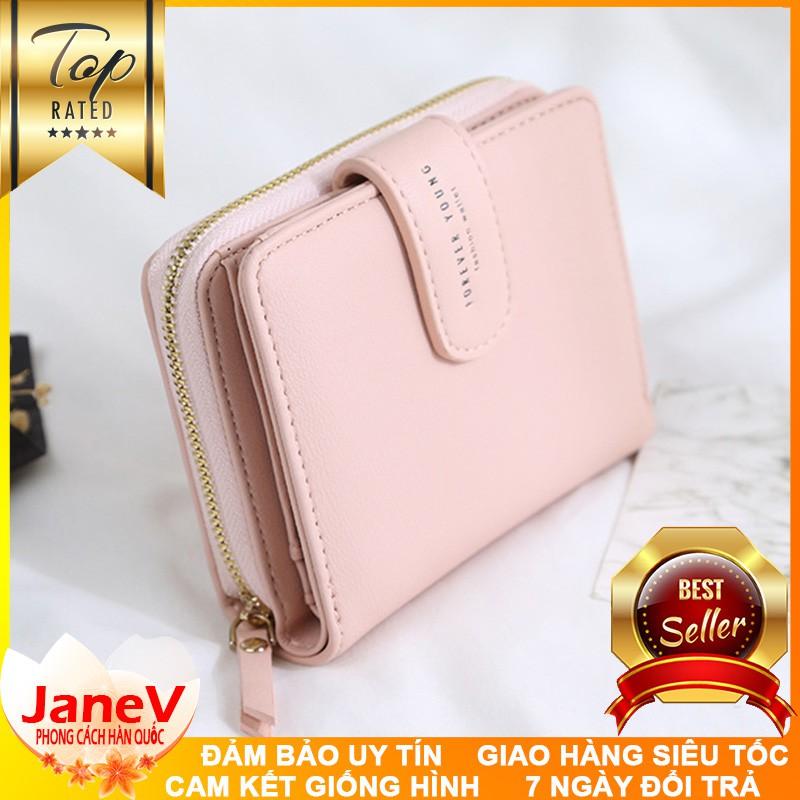 Ví Nữ Mini Ngắn Cầm Tay Cực Xinh Cao Cấp Phong Cách Hàn Quốc TVNN141