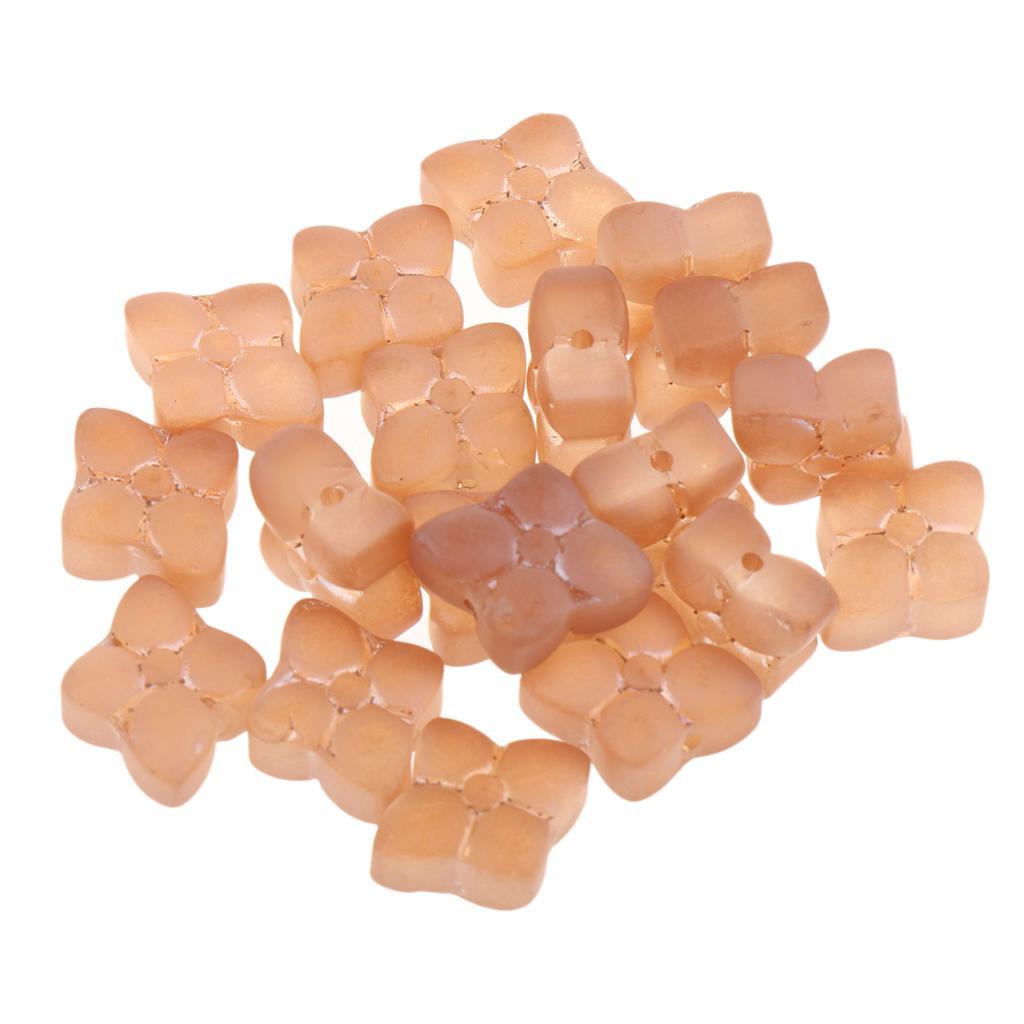 Beading Czech Glass Beads- 10mm Butterfly Beads Loose for DIY Bracelets,Necklaces,Earrings, Hair Accessories and Jewelry Making Pack of 20 Pieces