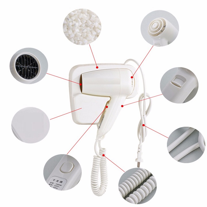 Máy sấy tóc gắn tường đa năng cao cấp