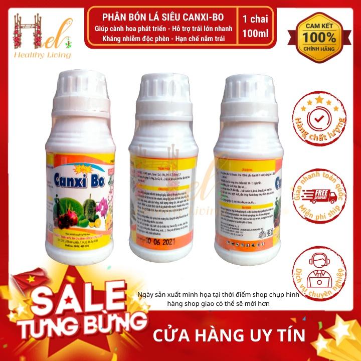 Phân Bón Lá Siêu Canxi Bo Chai 100ml - Sản phẩm của Bình Điền Vươn Xanh