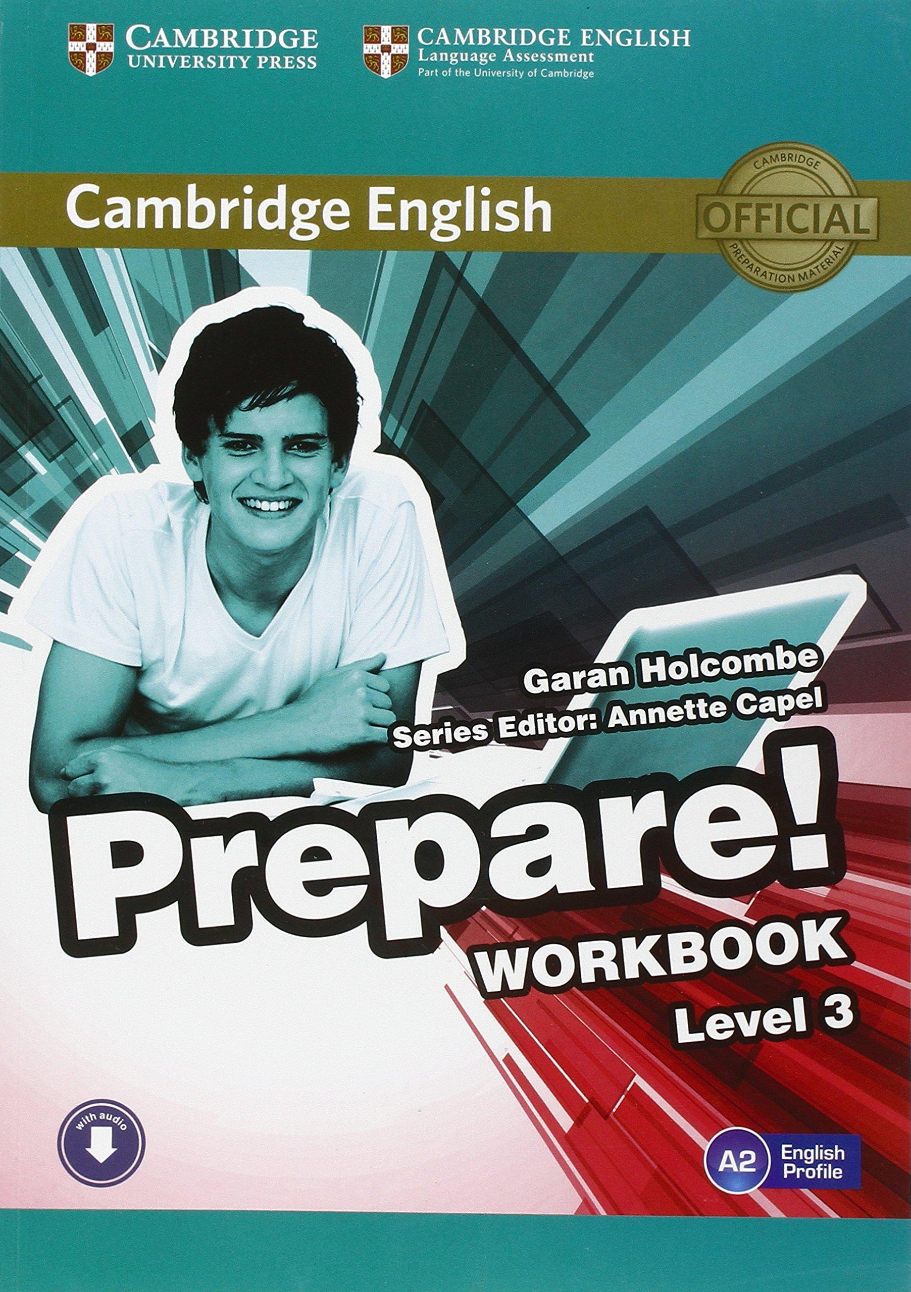 Sách ngoại văn: Cambridge English Prepare! Level 3 Workbook With Audio