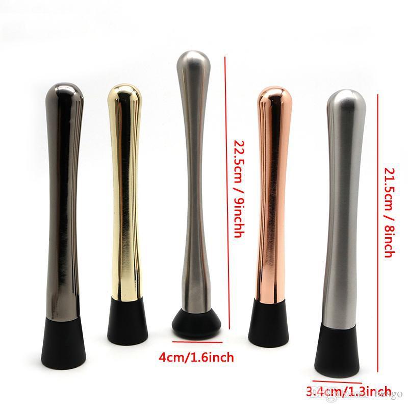 Chày dầm pha chế inox nhiều màu
