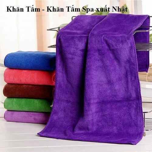 Khăn tắm spa - Khăn tắm xuất 70 x 140