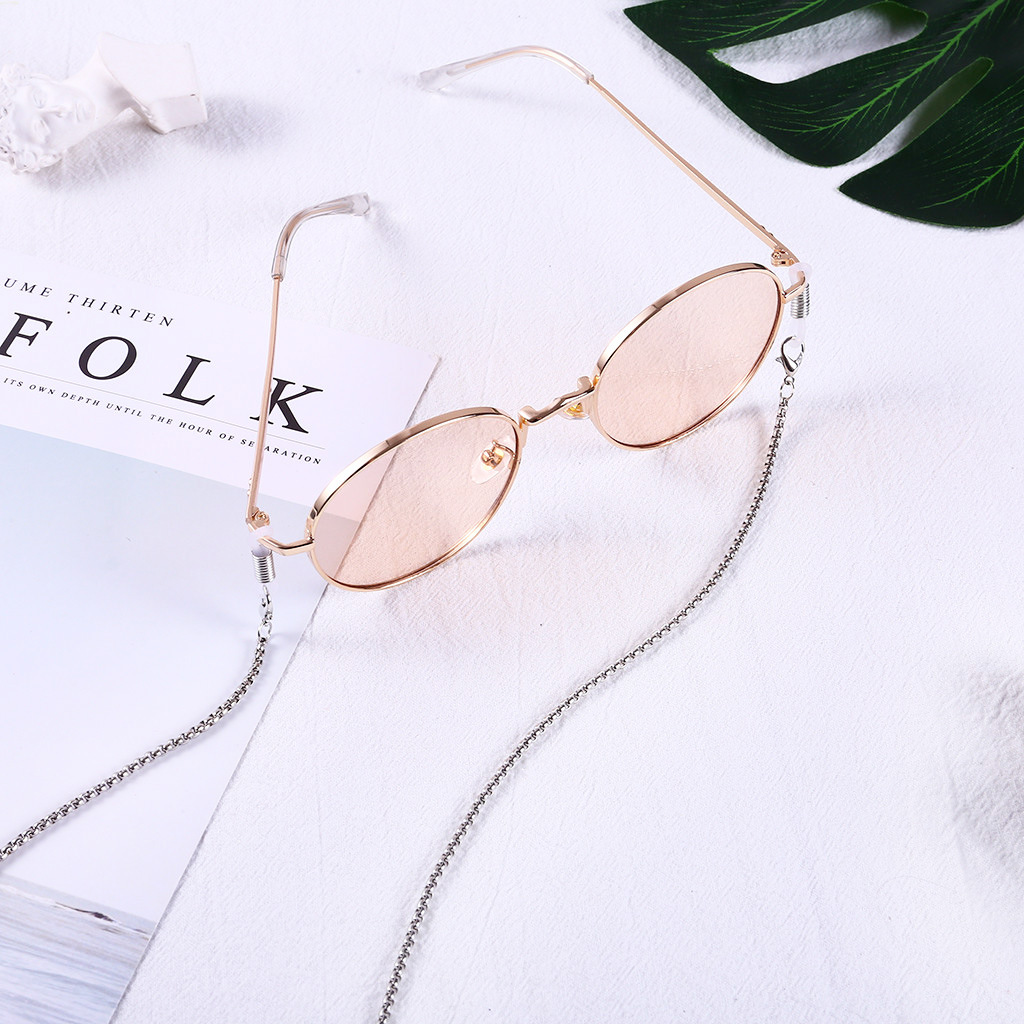 Chain glassess dây đeo gọng kính basic phong cách thời trang Âu Mỹ so hot xu hướng thịnh hành