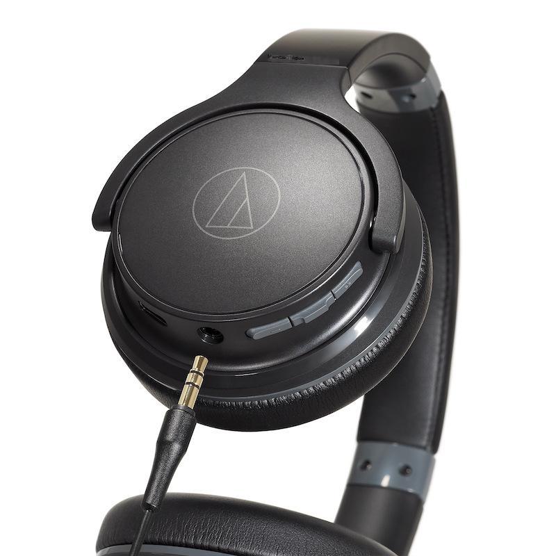 Khuyến mại Tai nghe Bluetooth Iron Triangle ATH-S220BT Tai nghe cách âm chống ồn gắn trên đầu Bass nặng Có dây và không dây Sử dụng kép