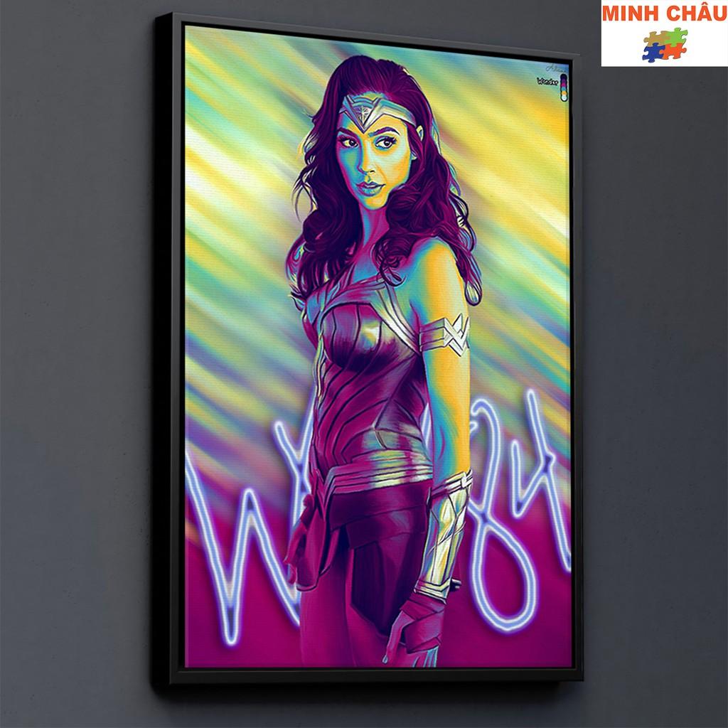 Tranh Canvas | Tranh treo tường trang trí SIÊU ANH HÙNG - WONDER WOMEN 14