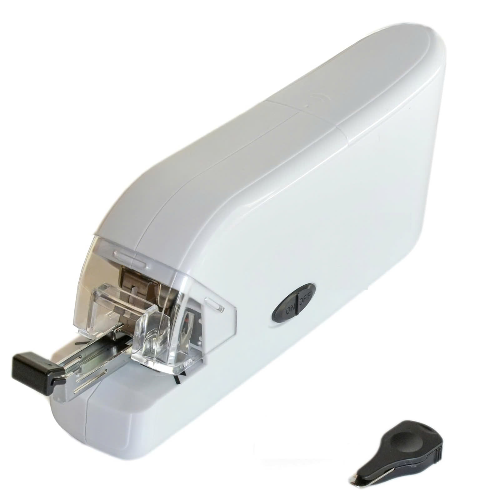 Máy dập ghim tự động Plus - Sử dụng cáp USB hoặc pin AAA - Dập tối đa 20 tờ A4 - Dùng ghim bấm số 10