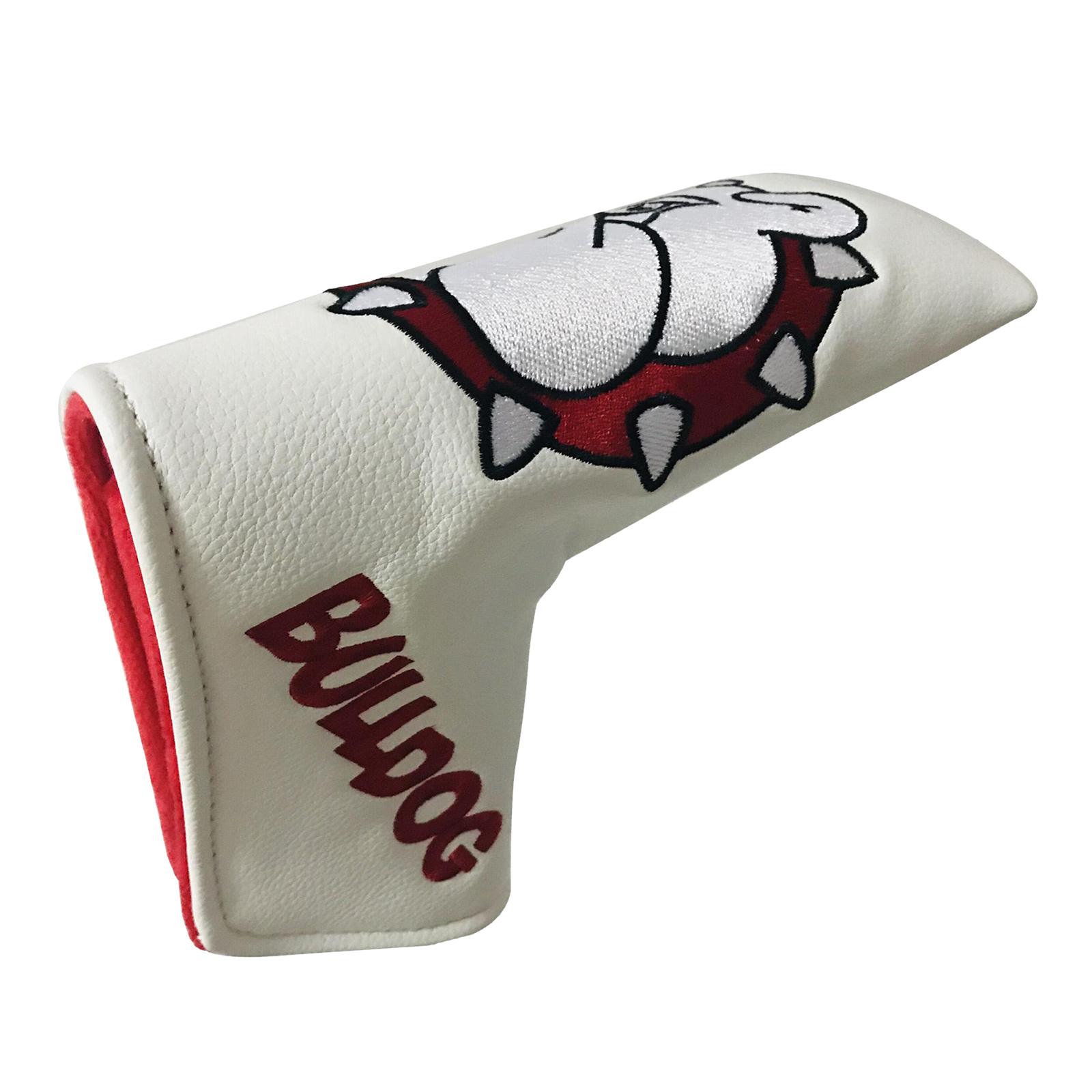 Golf Headcover Putter Blade Head Cover Waterproof Protective Sleeve Black