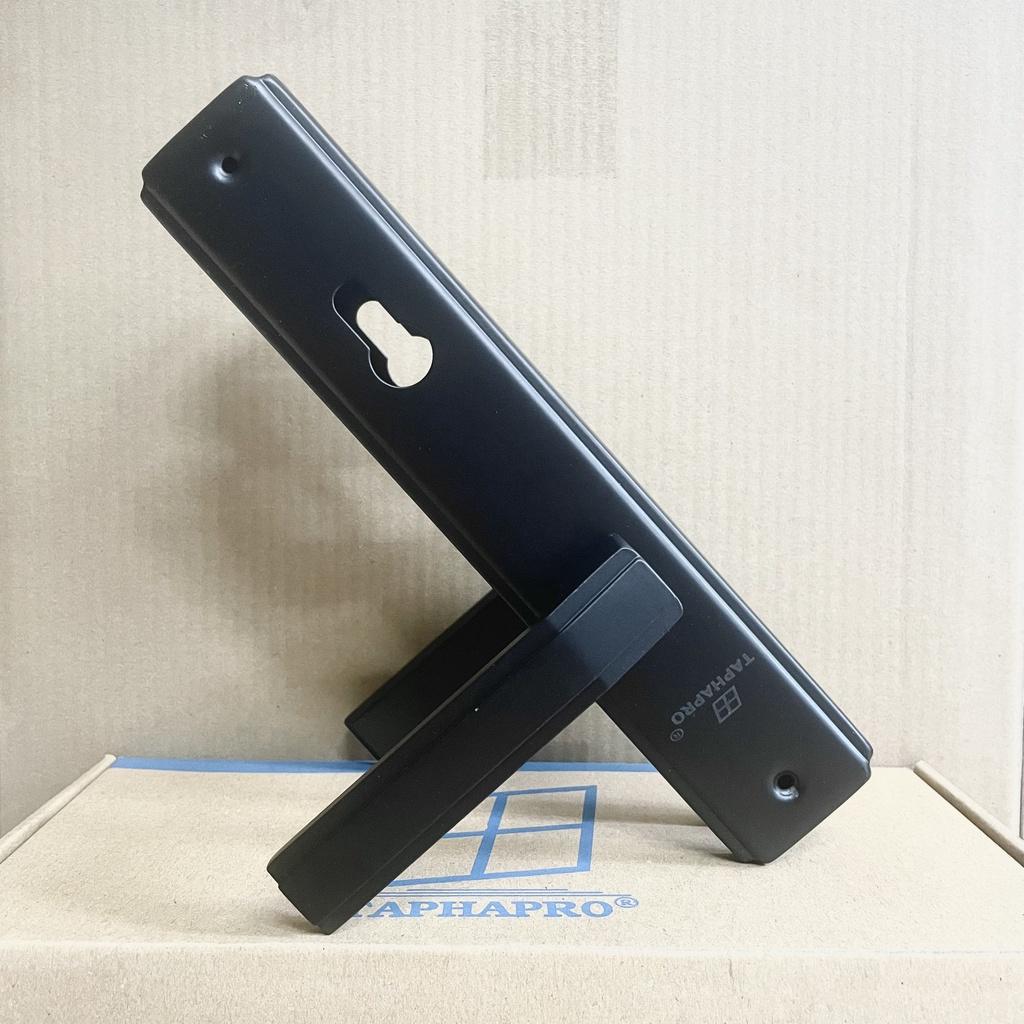 Khoá tay gạt cửa đi màu ĐEN hệ 1000 dùng cho cửa nhôm, sắt, gỗ đố 4x8