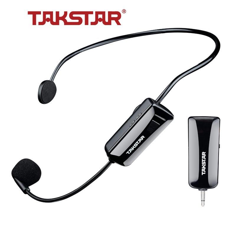 Mic Không Dây Cài Đầu Takstar HM200W Chuyên Sử Dụng Hội Họp , Sự Kiện , Giảng Dạy , Tuyên Truyền , Quảng Cáo