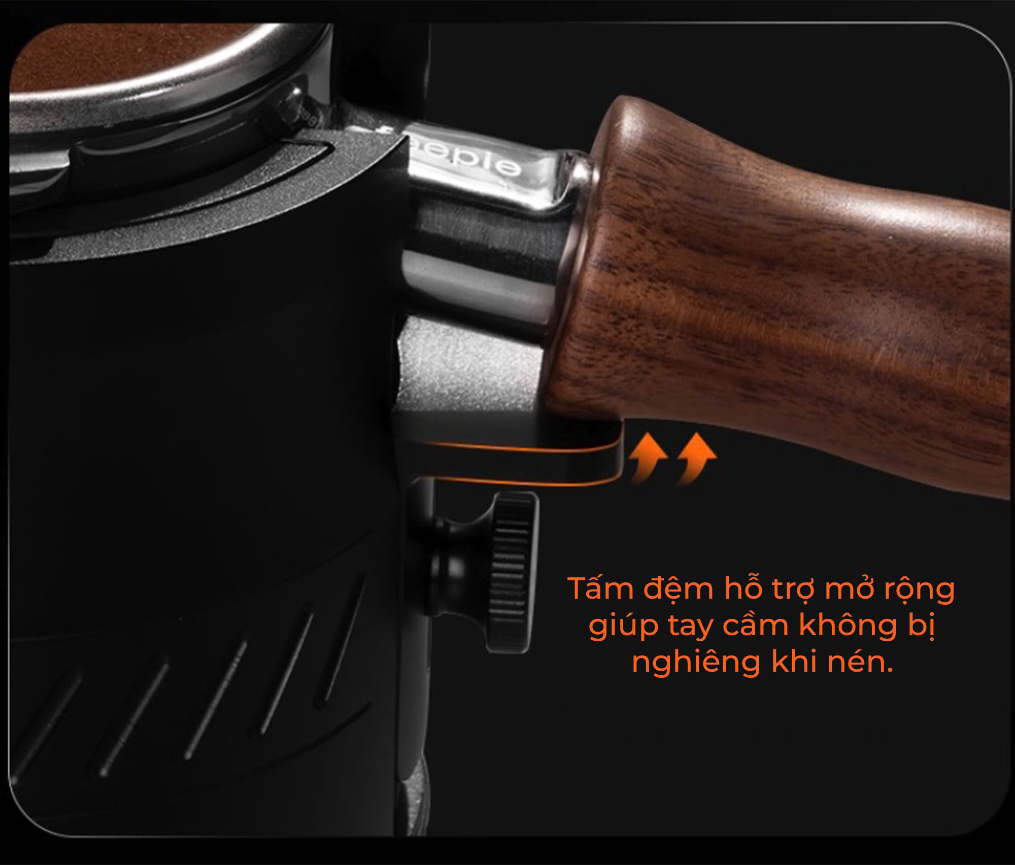 Đế nhôm giá đỡ tay cầm FEEPIE 51mm 58mm