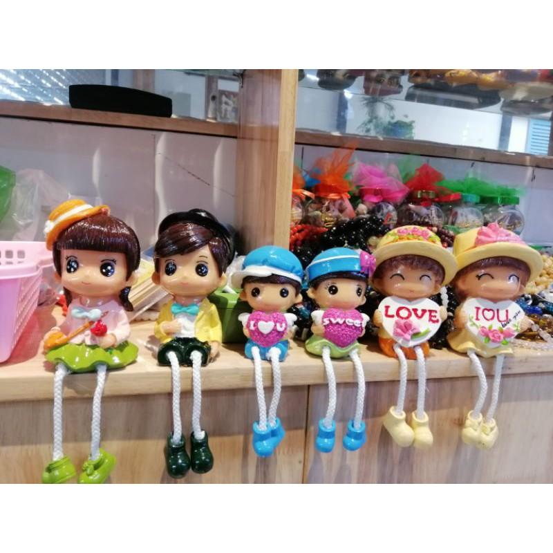 TƯỢNG CẶP ĐÔI LOVE CHÂN DÀI CUTE
