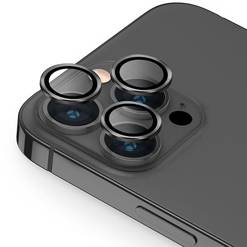 Kính dán camera UNIQ Optix Lens Protector For iPhone 13 Pro/ 13 Pro Max bảo vệ ống kính khỏi bụi, trầy xước, dấu tay Hàng Chính Hãng