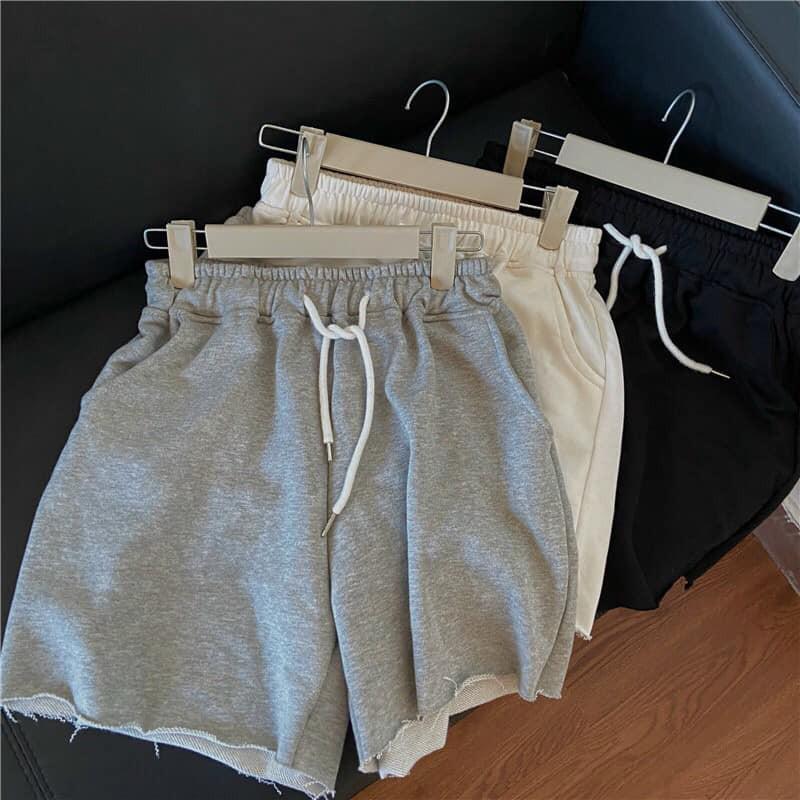 Quần đùi - sporty tưa gấu cá tính dành cho nữ về 3 màu trắng,đen và xám hot tren siêu xinh, siêu đẹp