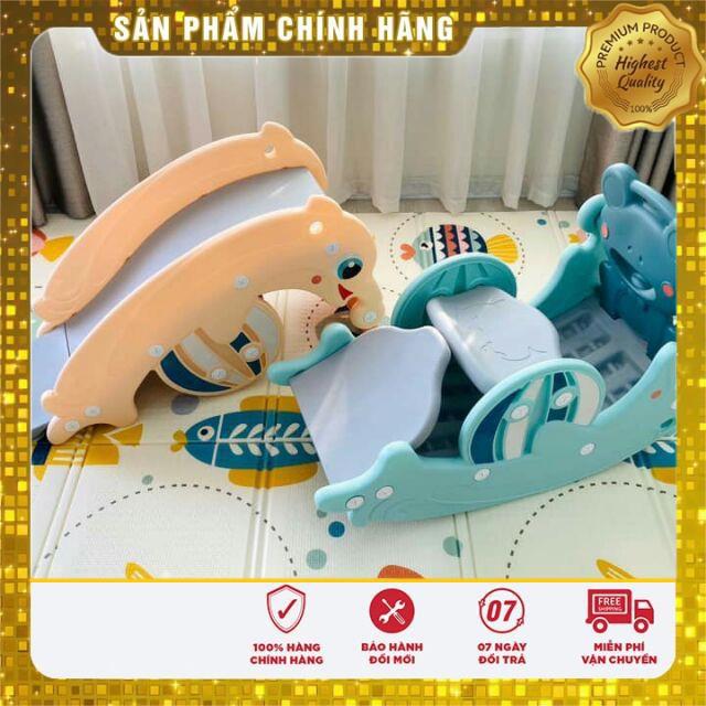 CẦU TRƯỢT BẬP BÊNH CÁ HEO 3IN1 2020