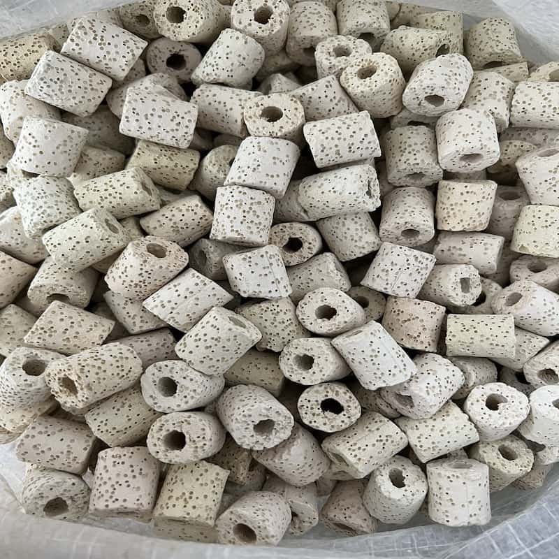 Sứ Lọc Hồ Cá - Sứ trắng - Vật Liệu Lọc
