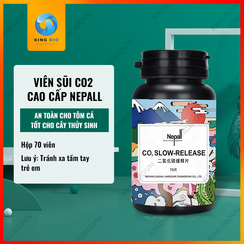 Viên sũi CO2 cao cấp – an toàn cho cá, tốt cho cây thủy sinh