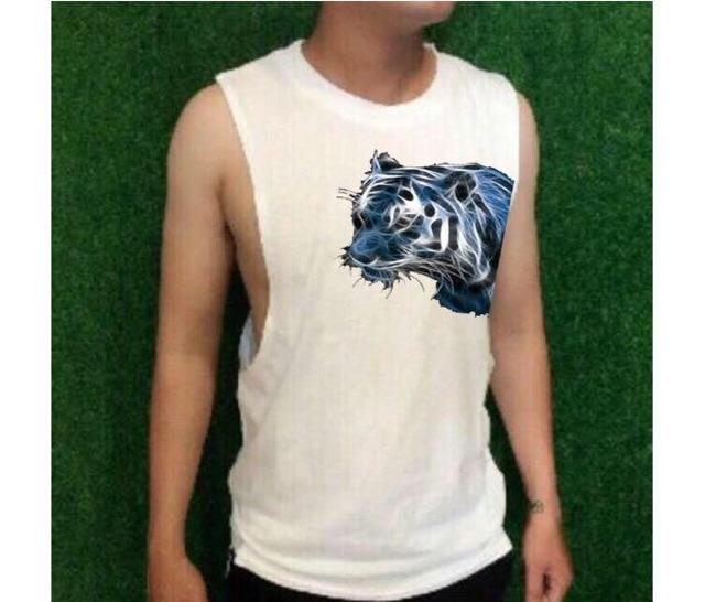 Áo thun ba lỗ tanktop hổ chuẩn gym