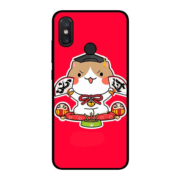 Ốp lưng cho Xiaomi Redmi Note 6 Pro MÈO 87 - Hàng chính hãng