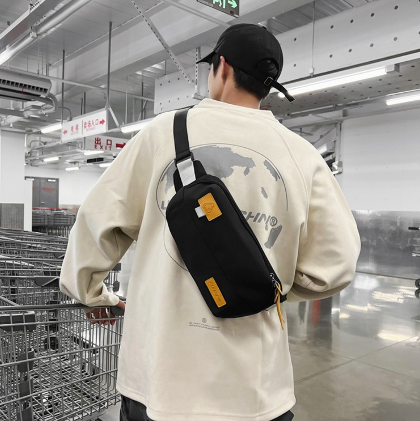 Túi đeo chéo mini, túi đi bộ chạy bộ, túi đeo hông, túi đeo ngực, túi bao tử, balo mini nam nữ nhỏ gọn chống nước