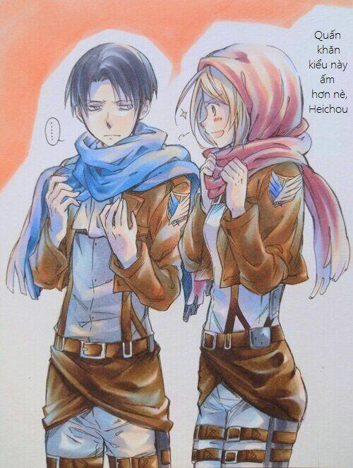 đại chiến titan - doujinshi về levi và petra chapter 4 5