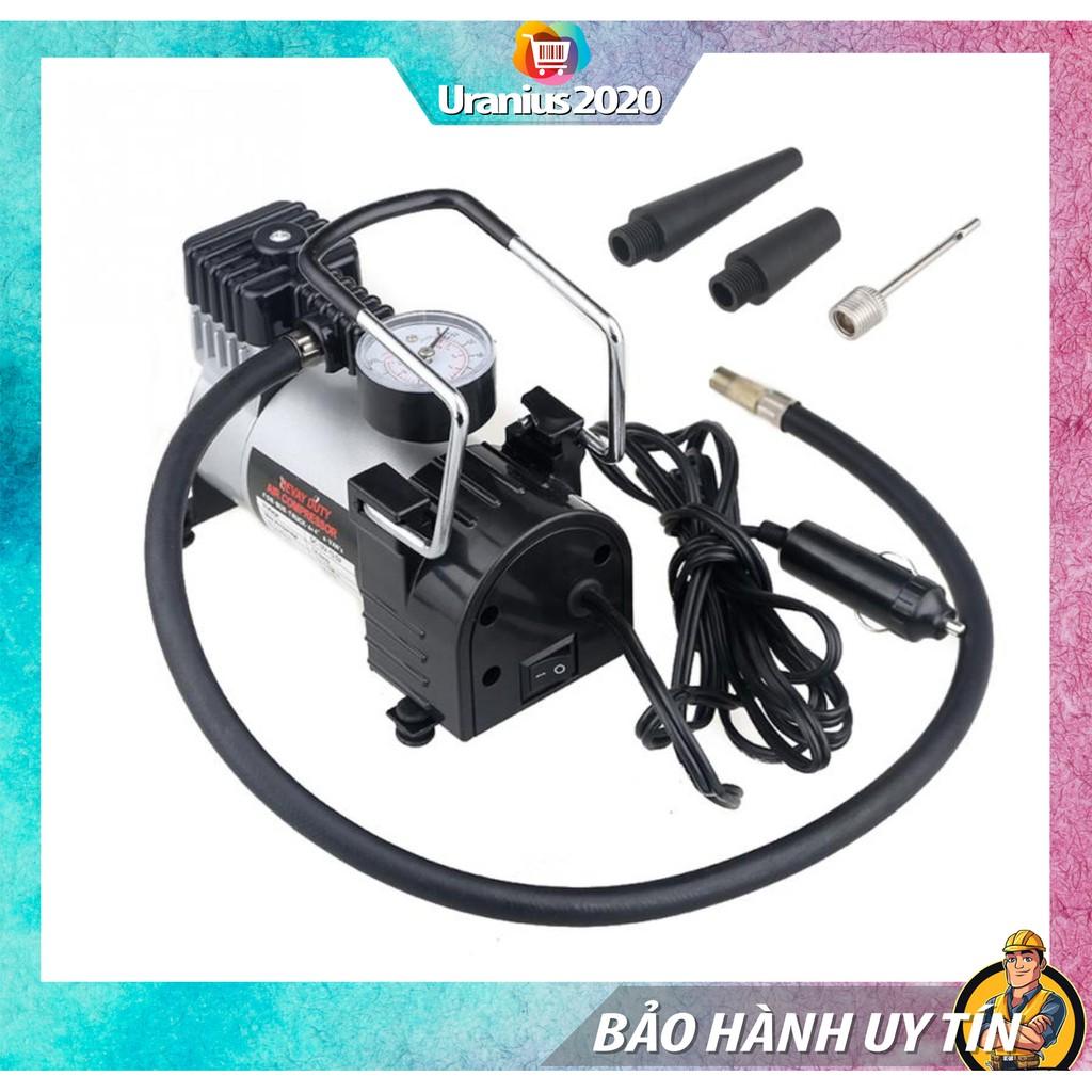 Bơm Điện 12V Mini Công Suất Lớn Chuyên Bơm Hơi Ô Tô Xe Nén Khí, Xe Máy Ô Tô Xe Đạp Bơm Lốp Xe Nhỏ Gọn, Tiện Dụng