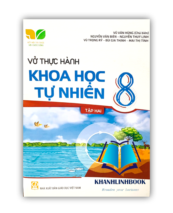 Sách - Combo Vở thực hành khoa học tự nhiên 8 - tập 1 + 2 ( kết nối )