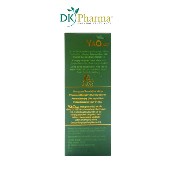 Gel tắm gội thảo dược cho mẹ sau khi sinh DK Pharma Yaocare Mama Gel 250 ml