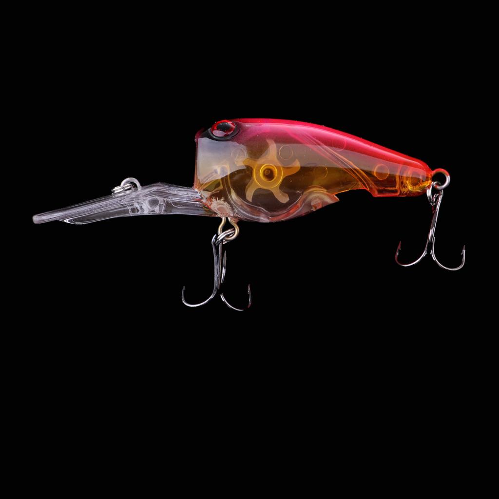 1 Piece Luminous Fishing Lures with Hooks Fishing Baits Hard Baits Minnow Baits Tool