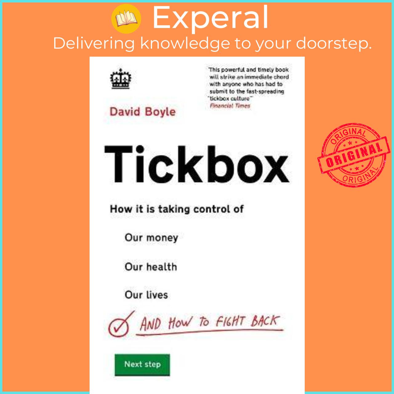 Sách - Tickbox by David Boyle