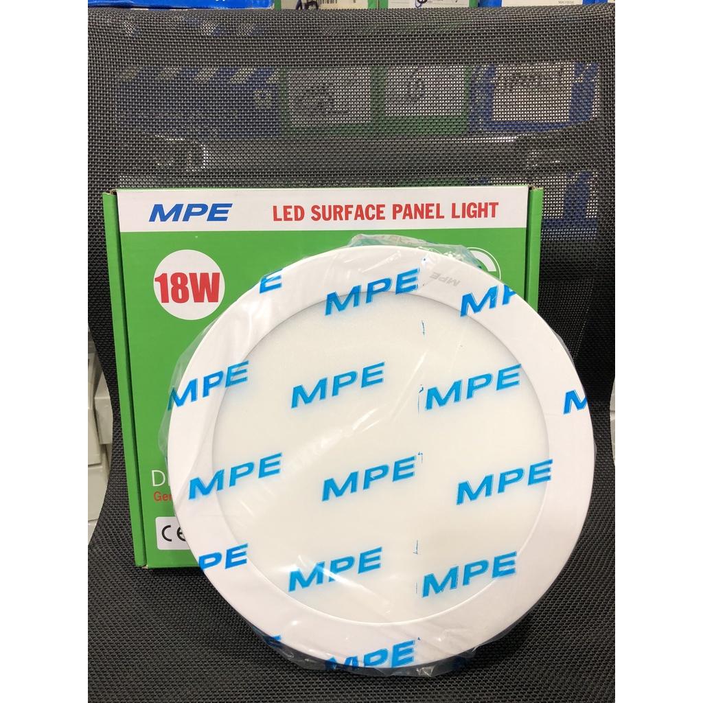 Đèn Ốp Nổi, Đèn LED Panel ốp trần tròn 6-12W - Thương hiệu MPE