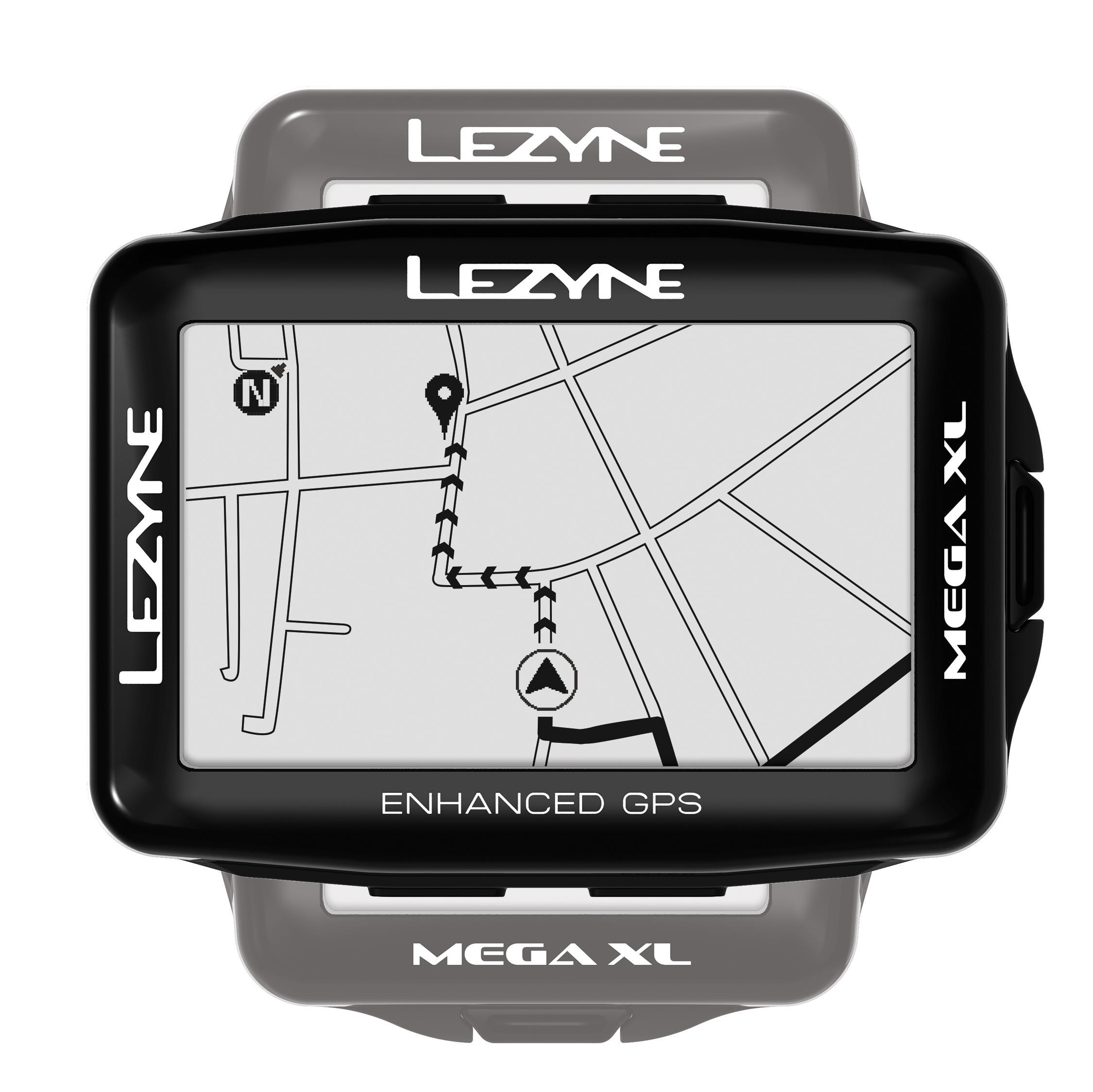 Đồng Hồ Đo Tốc Độ Lezyne Mega XL GPS (Đen)