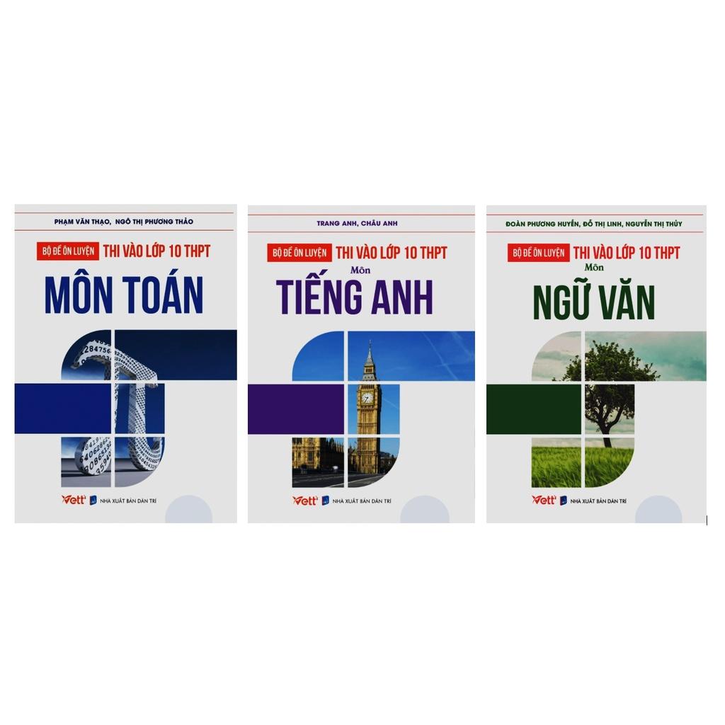 Sách - Combo Bộ Đề Ôn Luyện Thi Vào Lớp 10 THPT