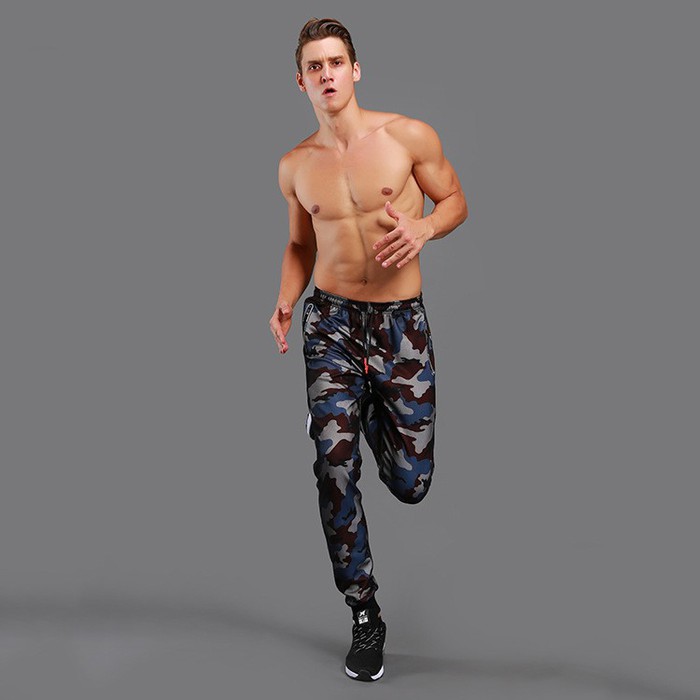 Quần Thể Thao Nam Dài Camo L1083 - Thiết Kế Họa Tiết Rằn Gi Vô Cùng Cá Tính