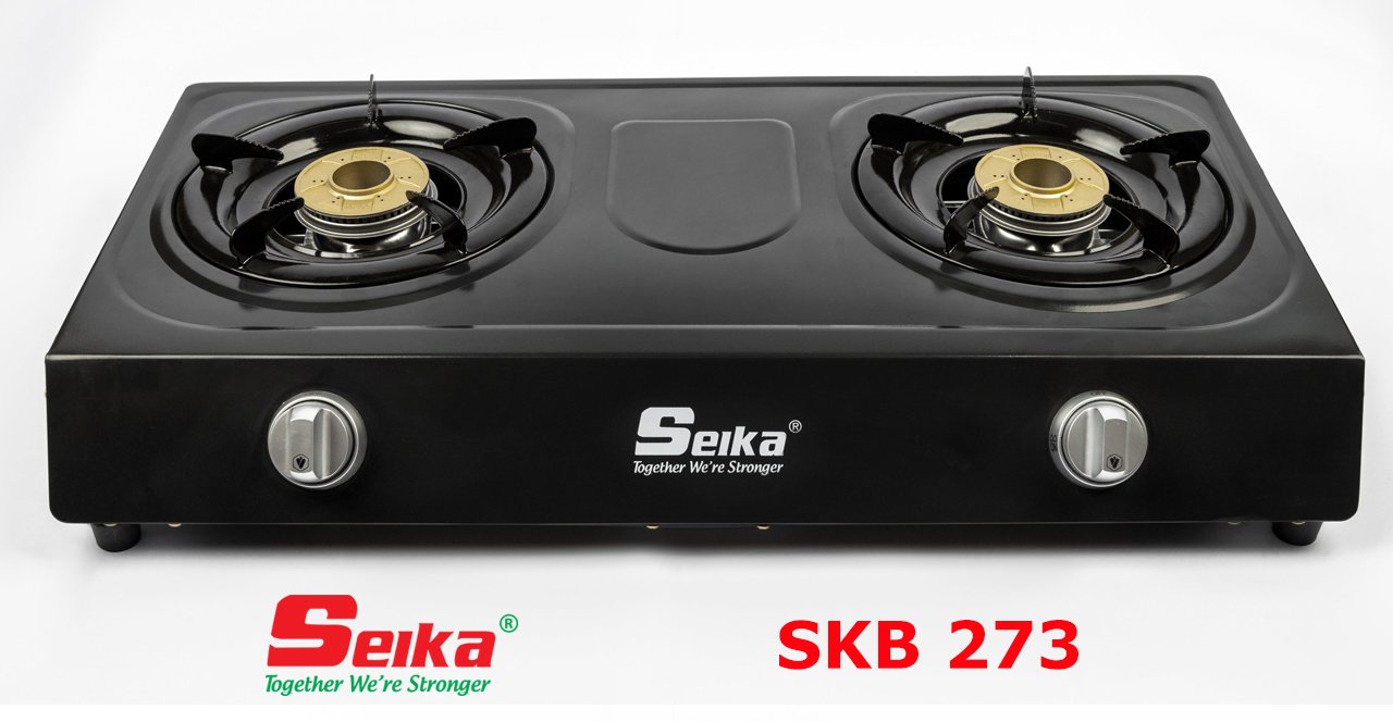 Bếp gas đôi toàn thân tráng men Seika SKB 273