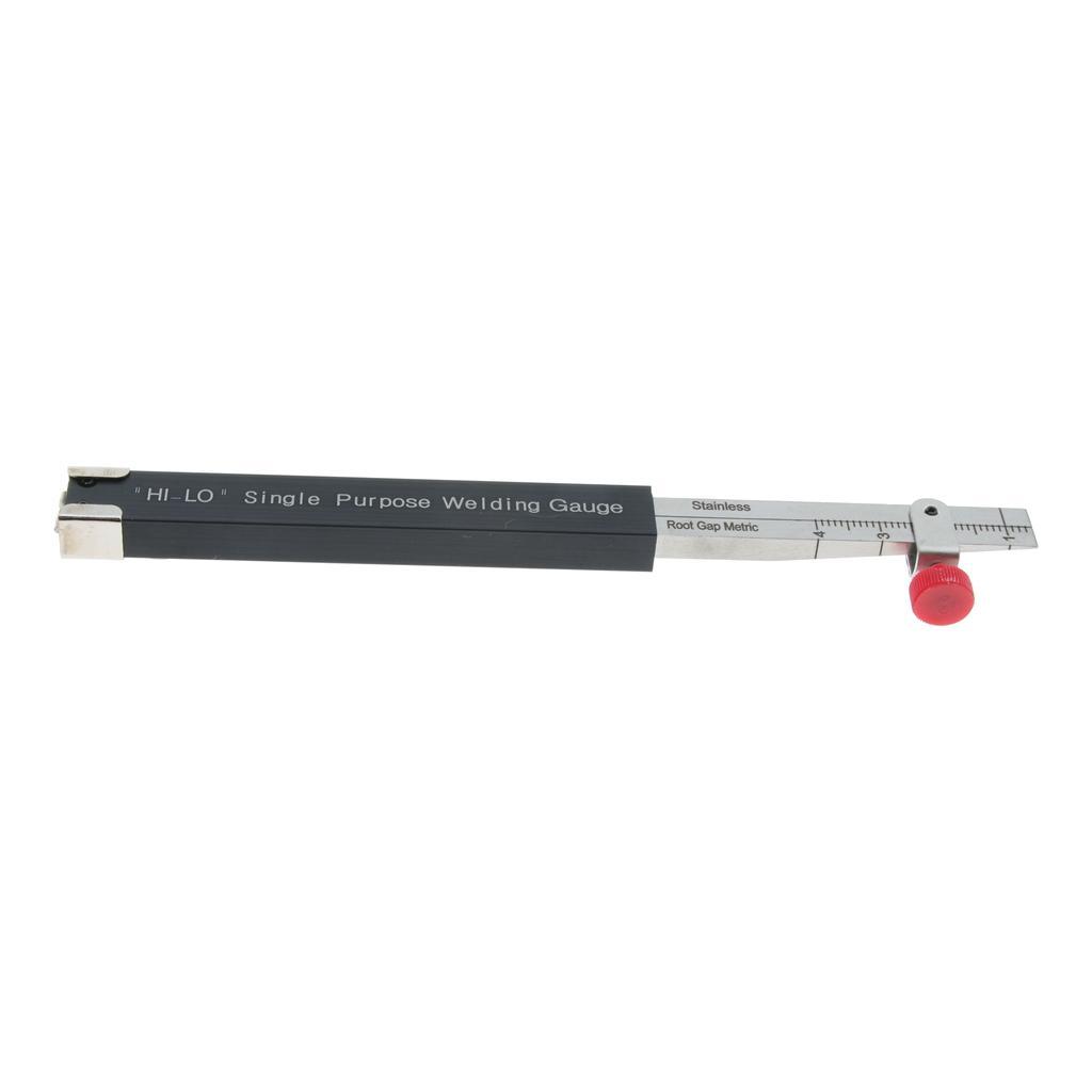 2x Internal Hi-Lo Gage Single Purpose Metric Measurement Welding Gauge Gage Test Tool, Stainless Steel , Black&Silver