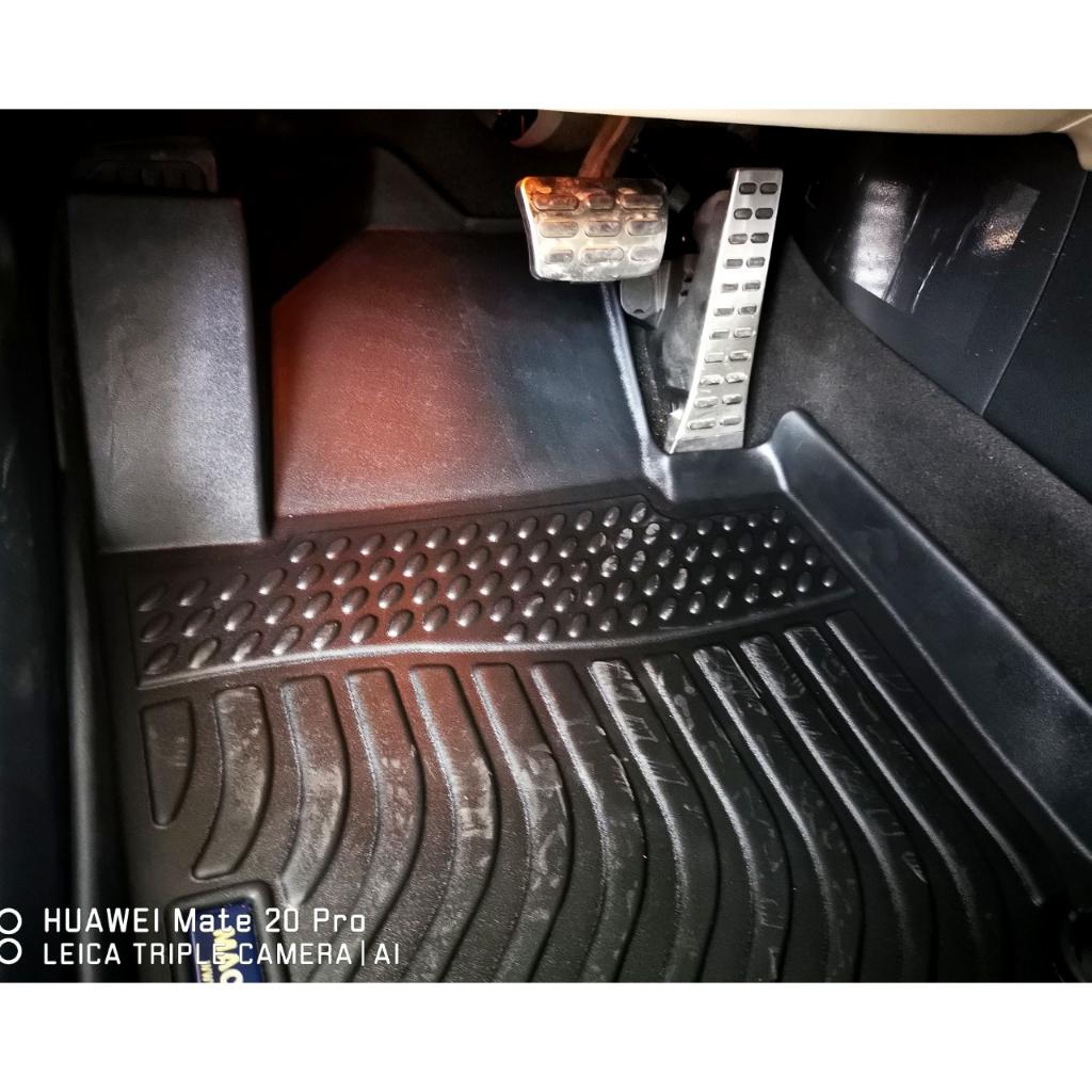 Kia Optima- Thảm lót sàn xe ô tô Kia Optima 2016- 2020 Nhãn hiệu Macsim chất liệu nhựa TPE màu đen hàng loại 2