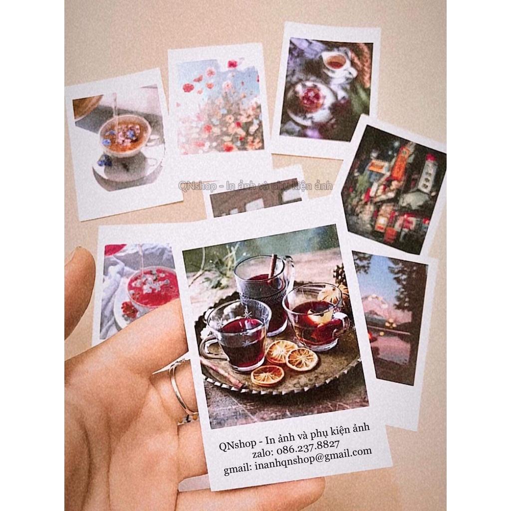 In ảnh Polaroid, ảnh viền trắng in theo yêu cầu, có cán màng chống UV, cắt sẵn.