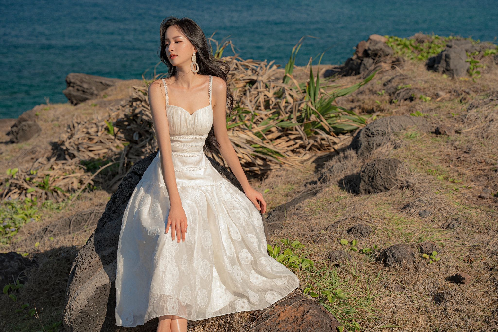 OLV - Đầm Elizza White Dress